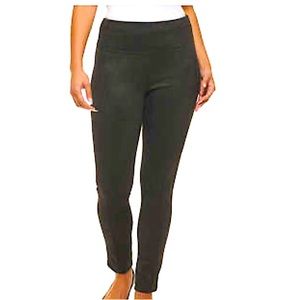 ANDREW MARC FAUX SUDE PULL ON PANT